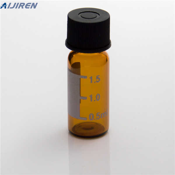 Buy clear glass vials with caps for sale for Waters HPLC